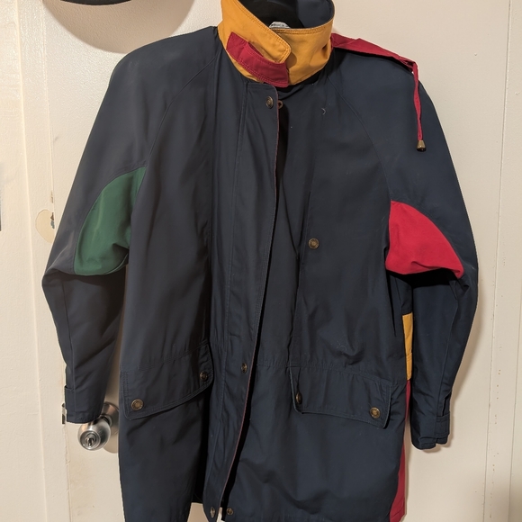 90s Colour Block Jacket Windbreaker - Picture 3 of 14